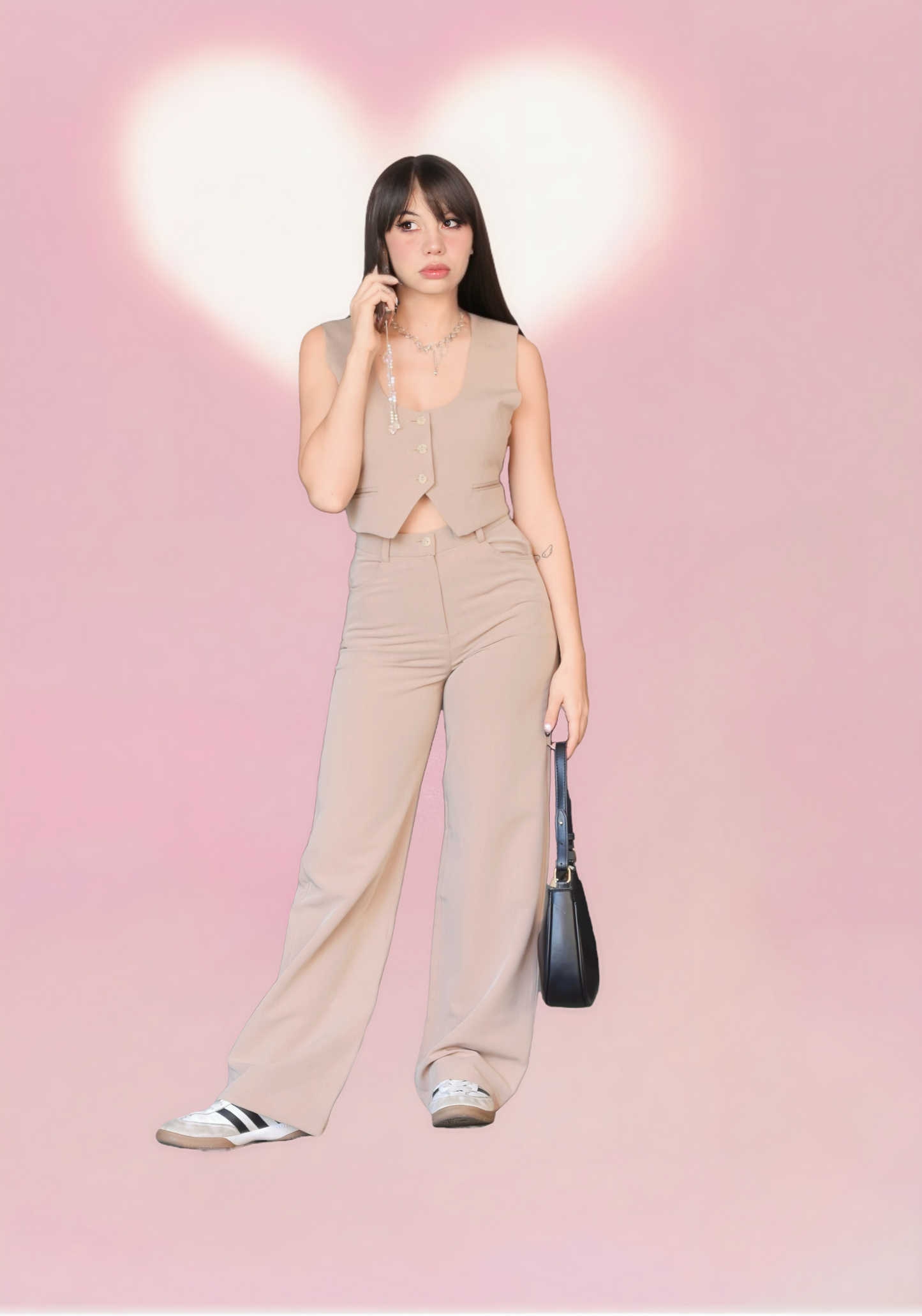 CHALECO BEIGE
