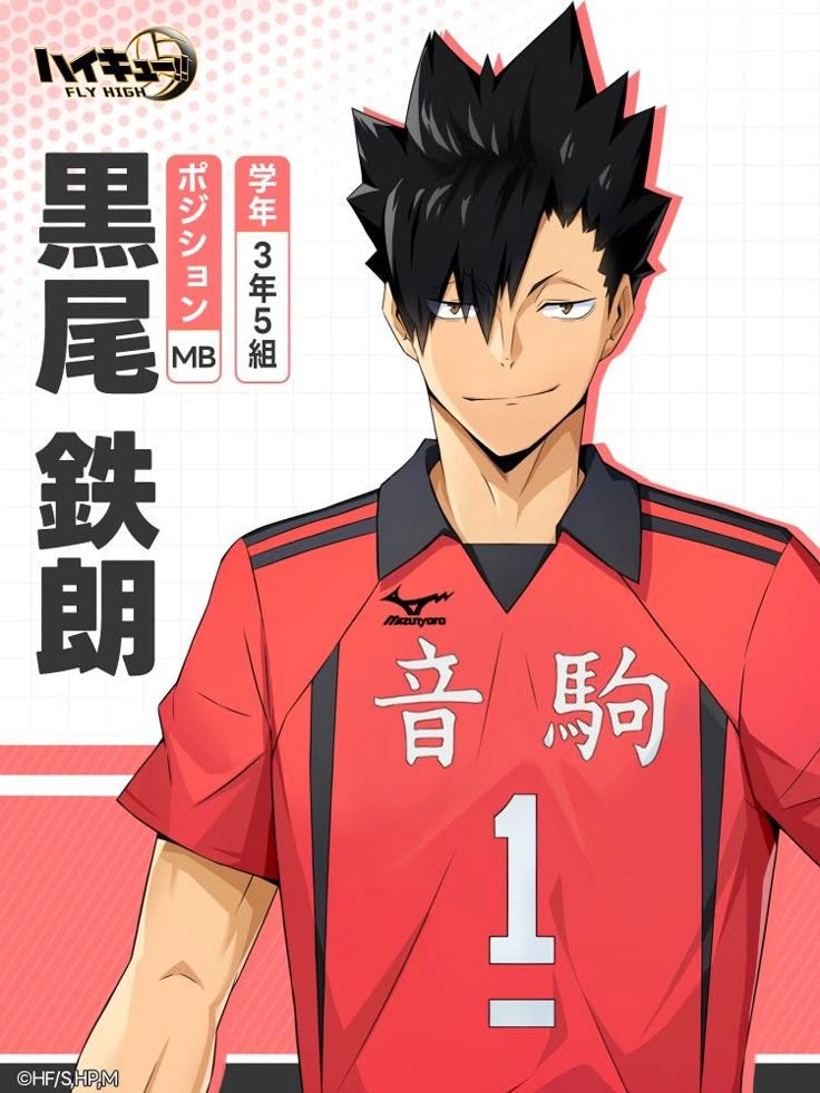 UNIFORME KUROO NEKOMA HAIKYUU