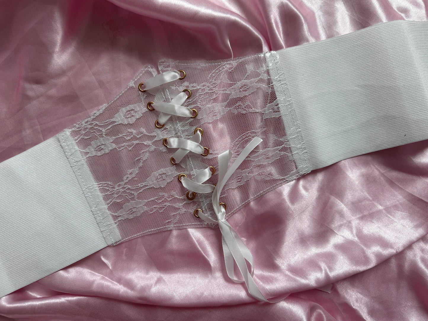 CINTURILLA BLANCA ENCAJE