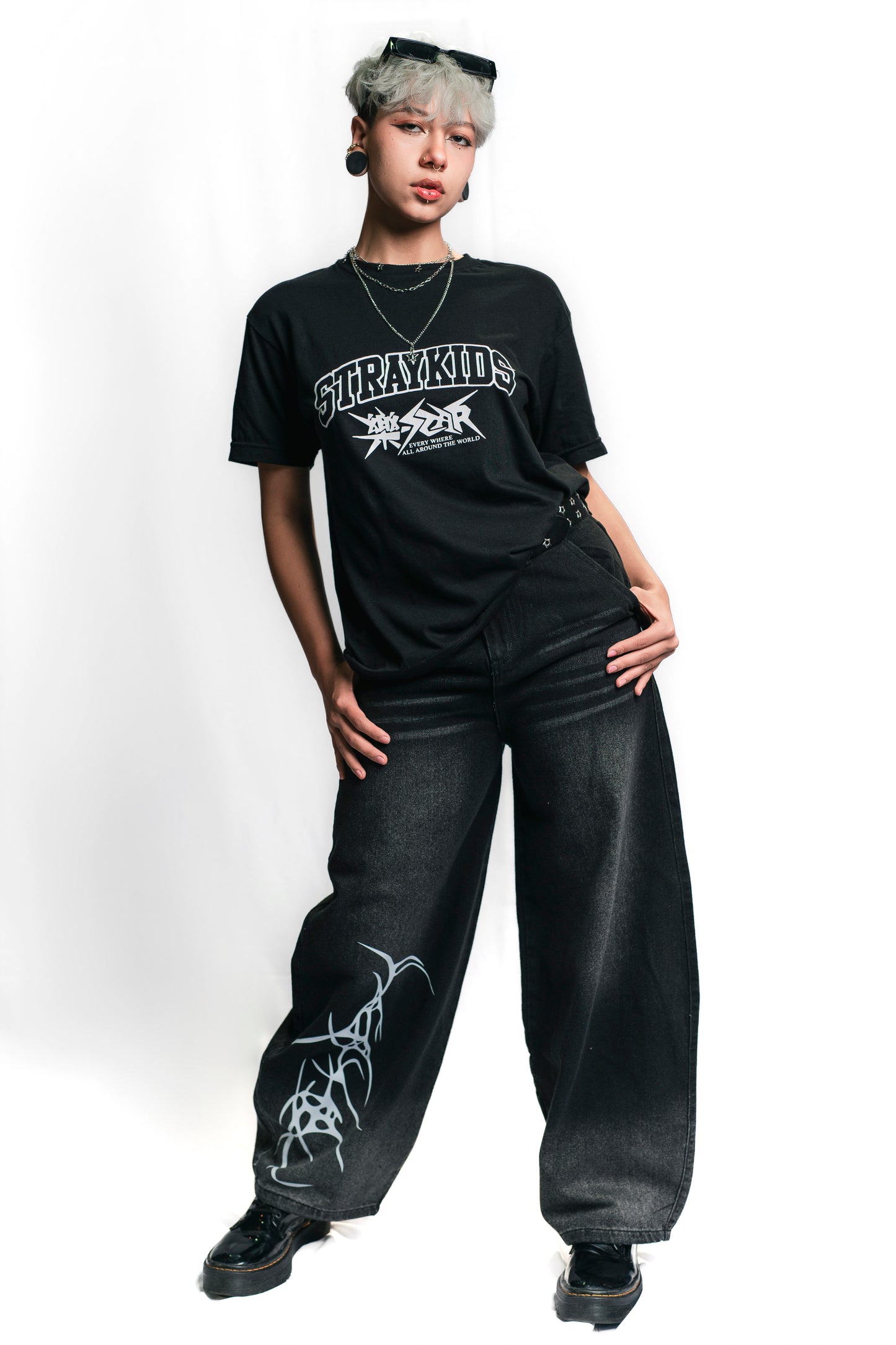 BAGGY NEGRO GRUNGE