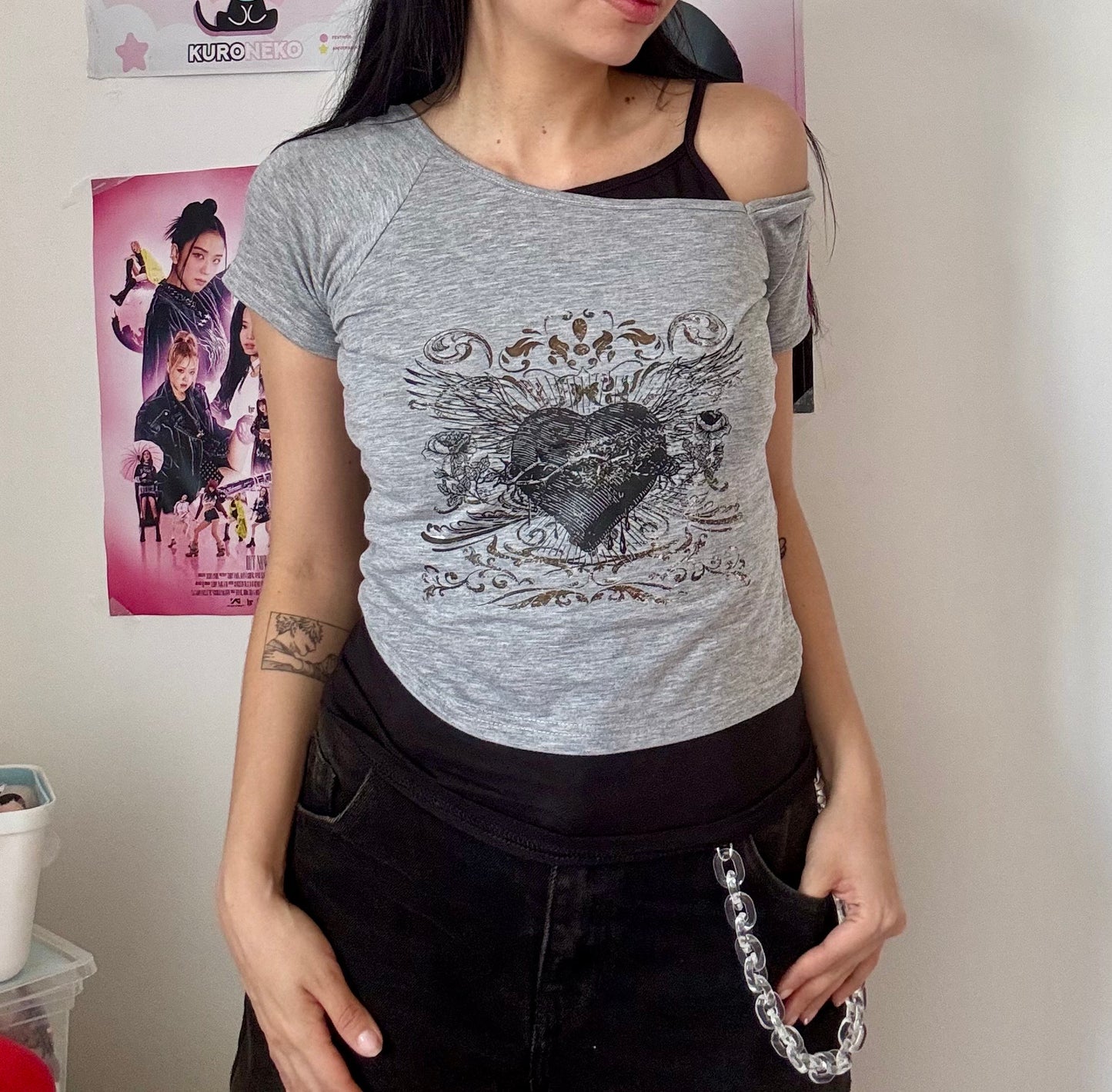 TOP GRUNGE DOBLE
