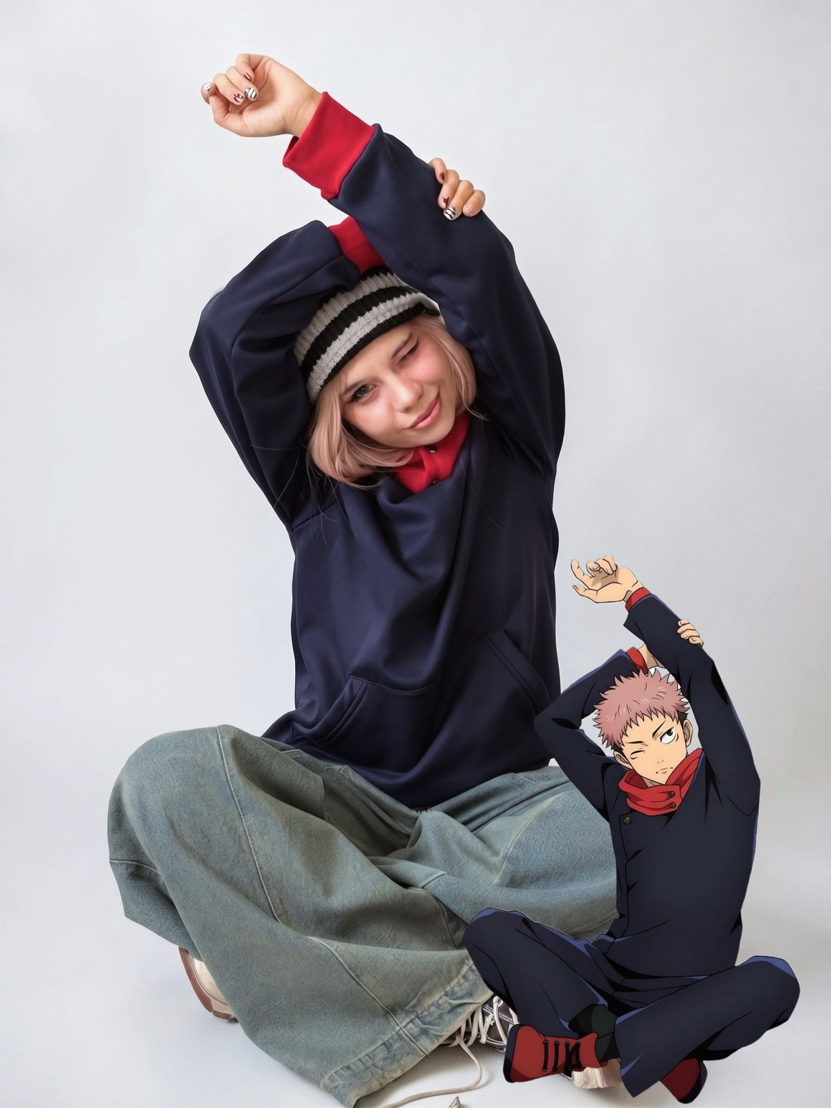 HOODIE JUJUTSU KAISEN ITADORI