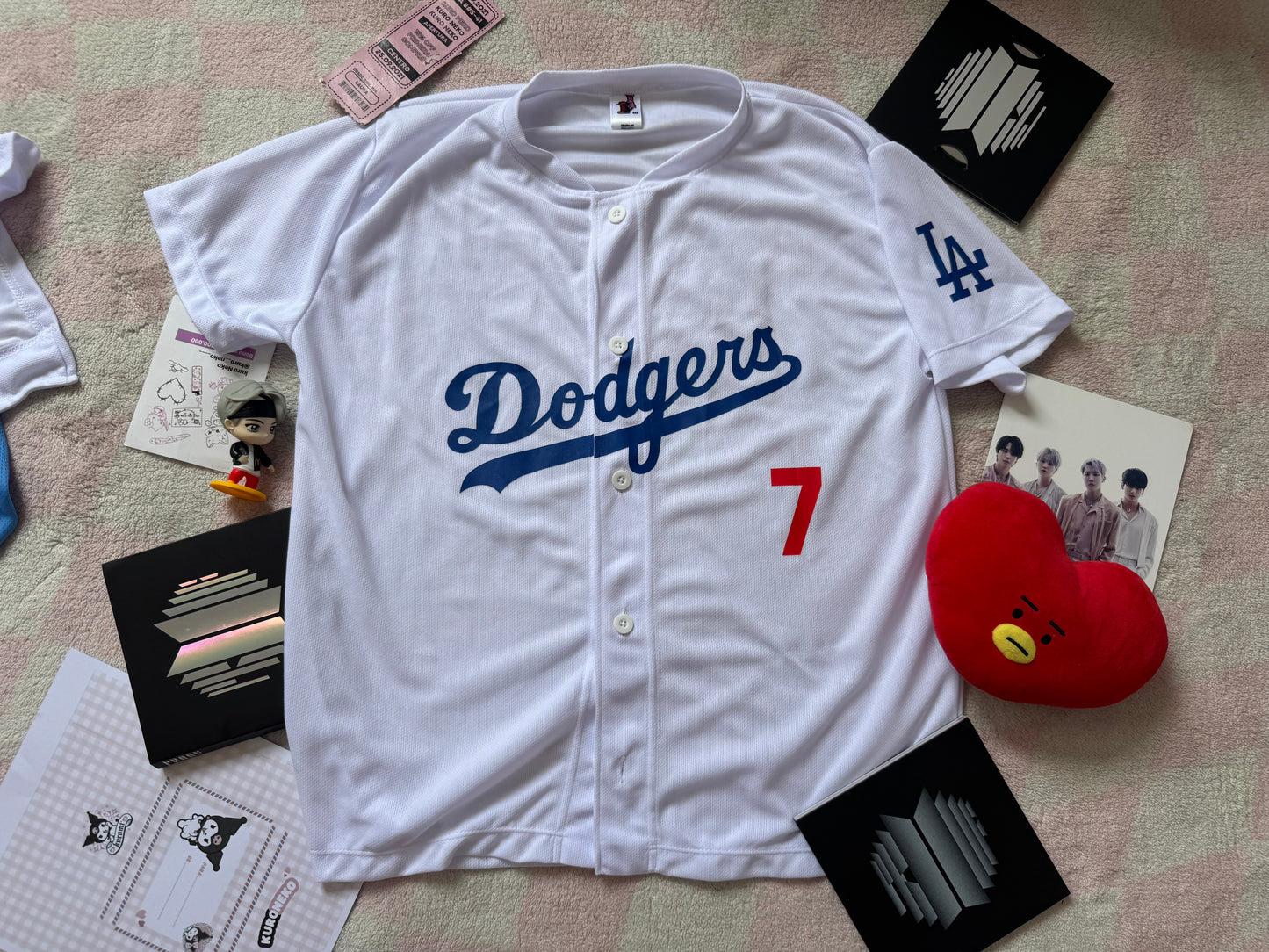 BEISBOLERA DODGERS V BTS