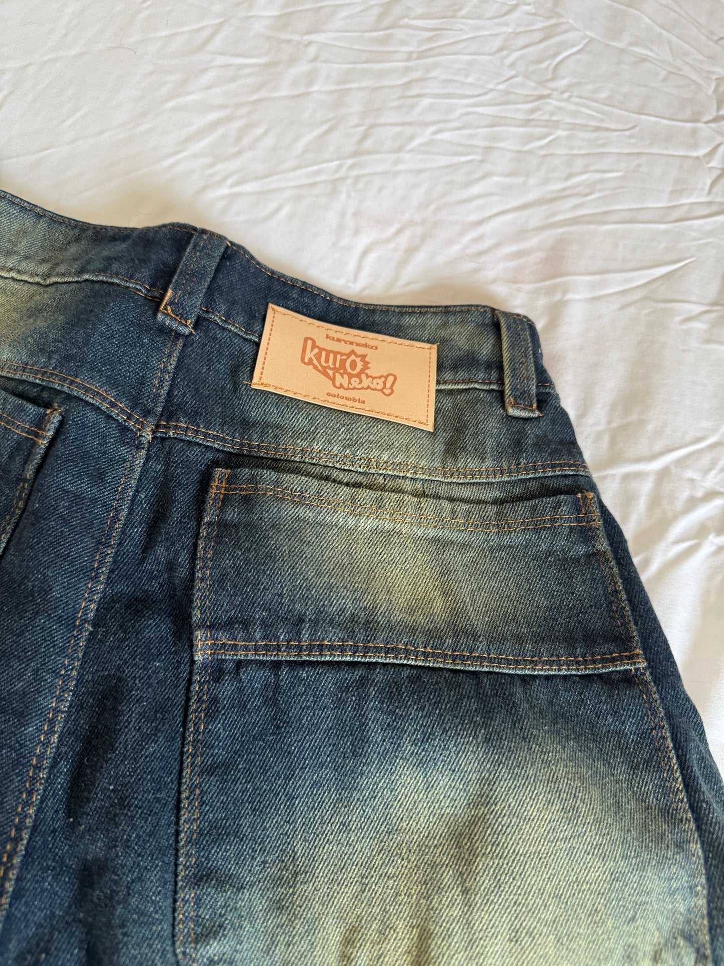 BERMUDA DE JEAN AZUL