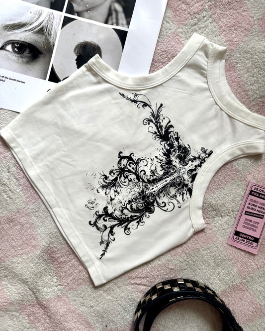 TOP ESQUELETO GRUNGE