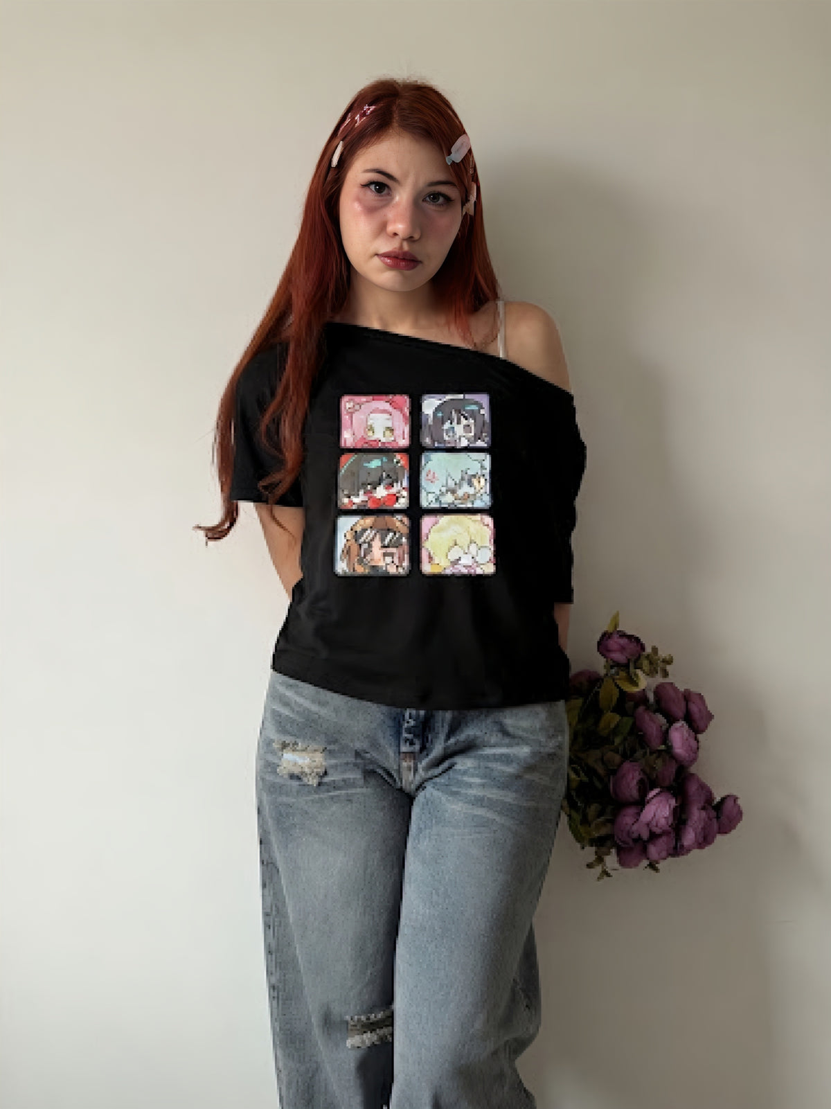 BLUSA ALIEN STAGE NEGRA