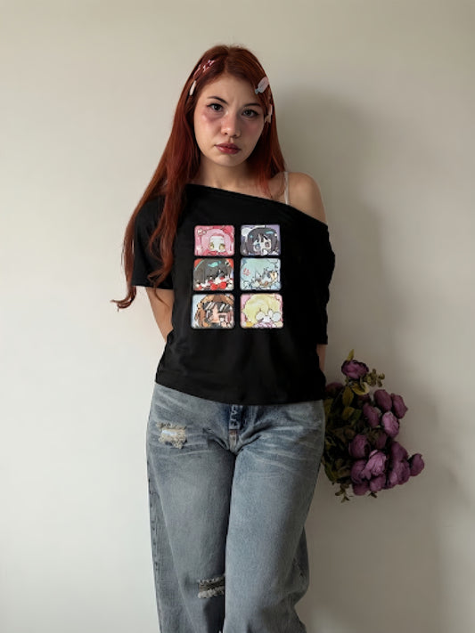 BLUSA ALIEN STAGE NEGRA