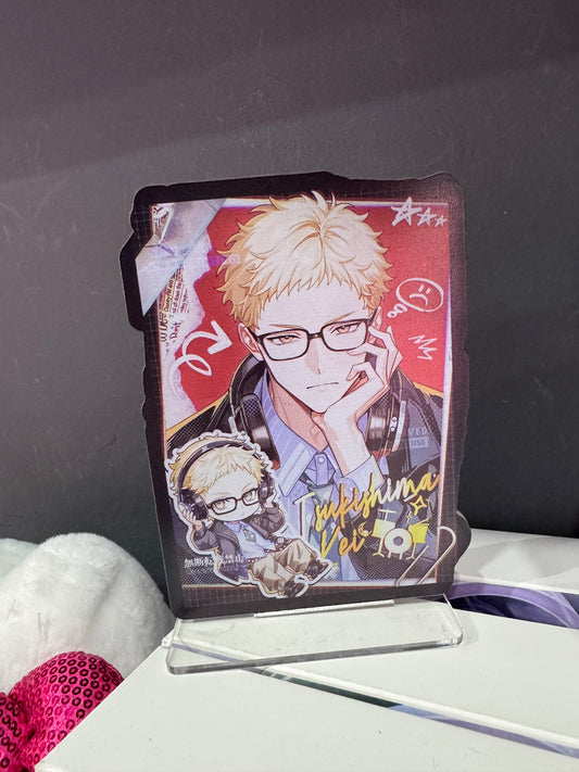 FIGURA ACRÍLICO TSUKISHIMA HAIKYUU