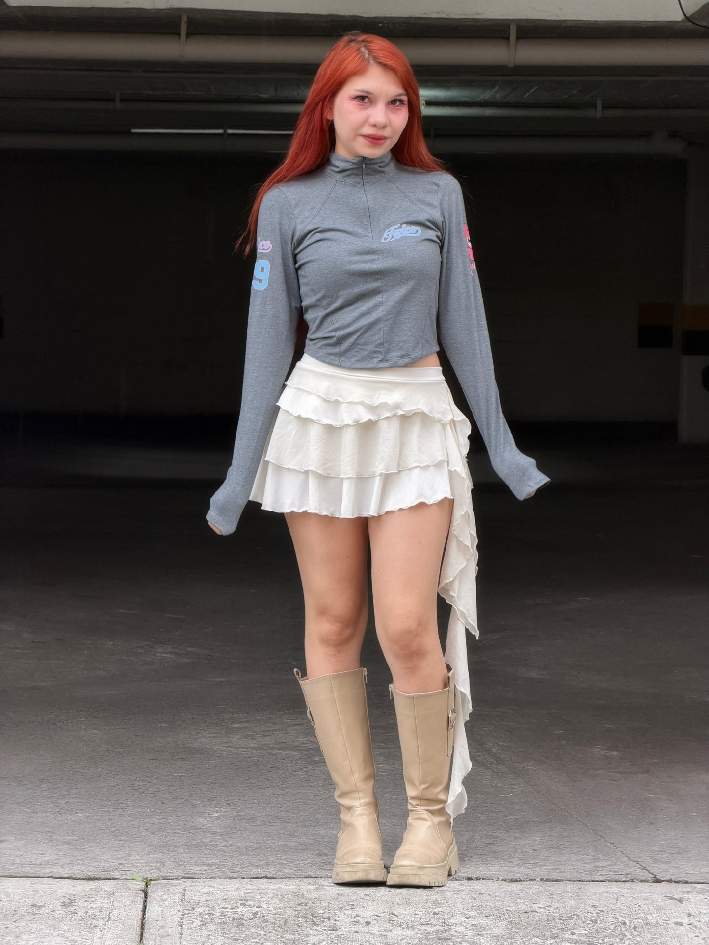 TOP GRIS TWICE