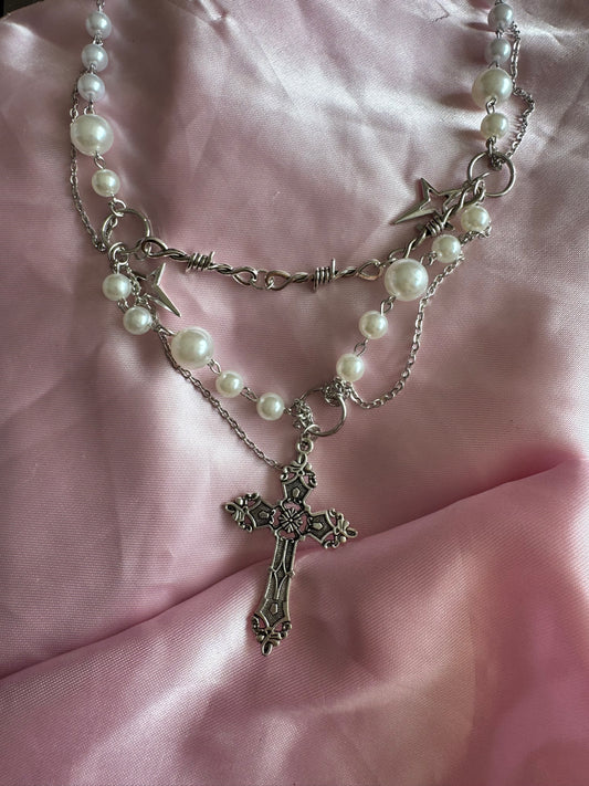 COLLAR CRUZ GRUNGE KURO