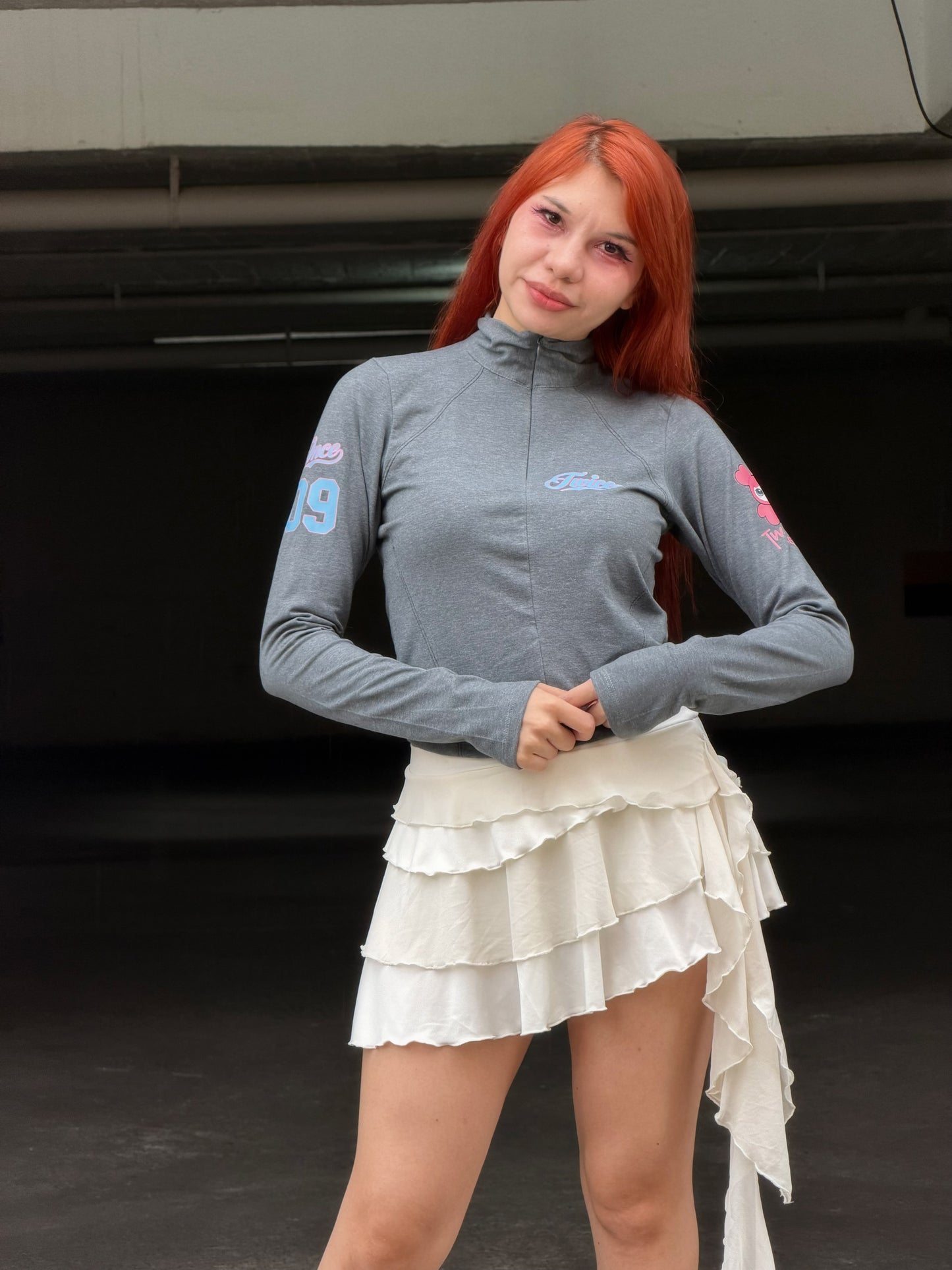 TOP GRIS TWICE