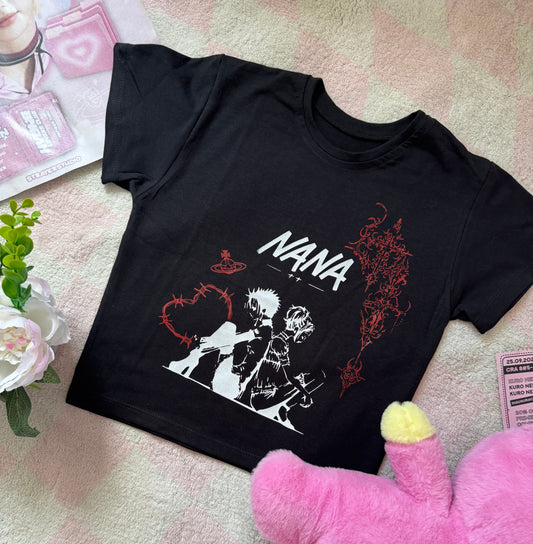 TOP NANA Y HACHI NEGRO