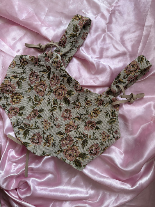 BUSTIER FLORES