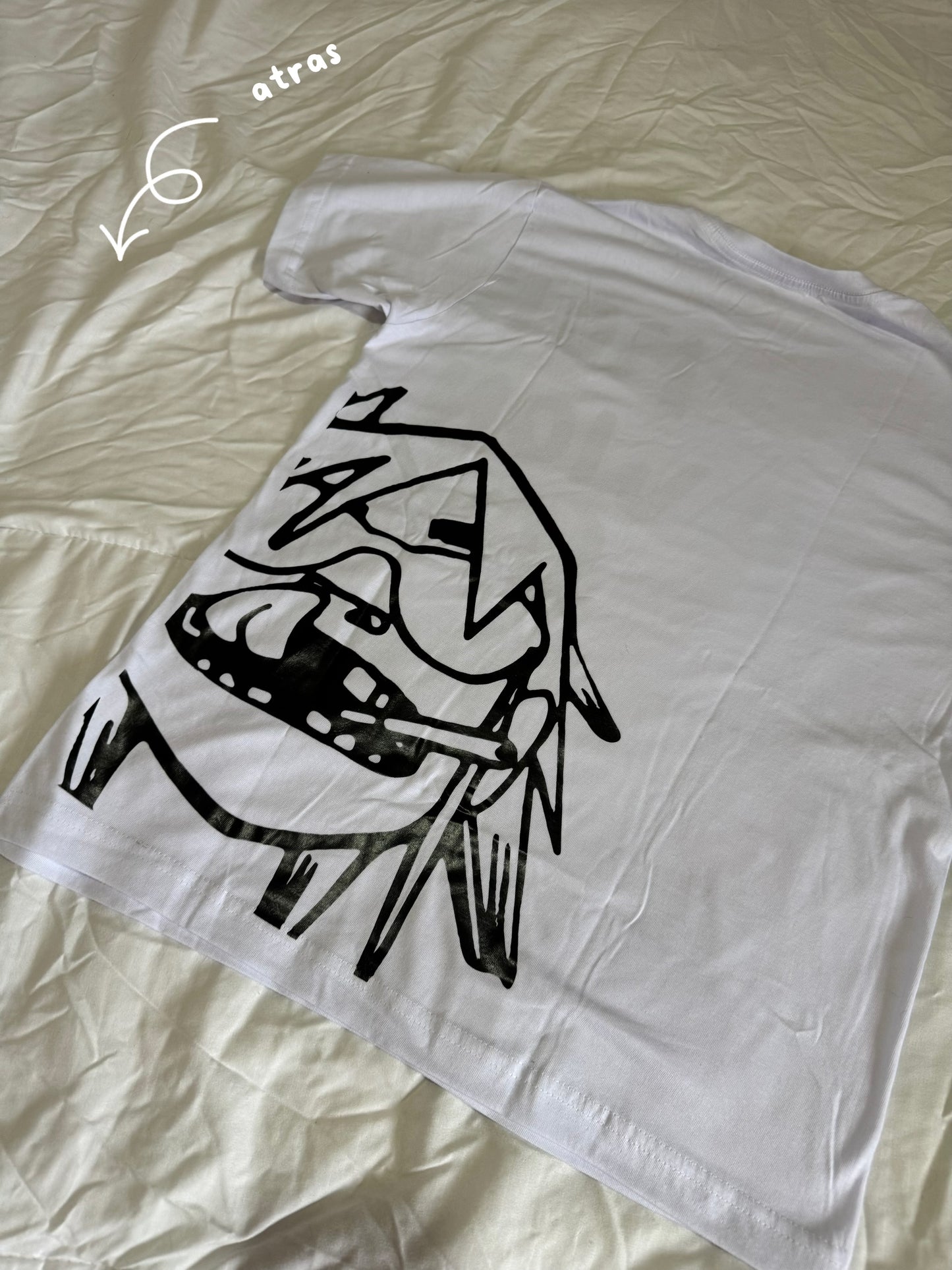 CAMISTE GORILLAZ BLANCA