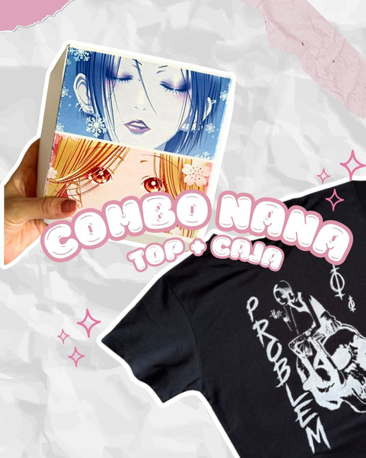 COMBO TOP NANA Y CAJITA