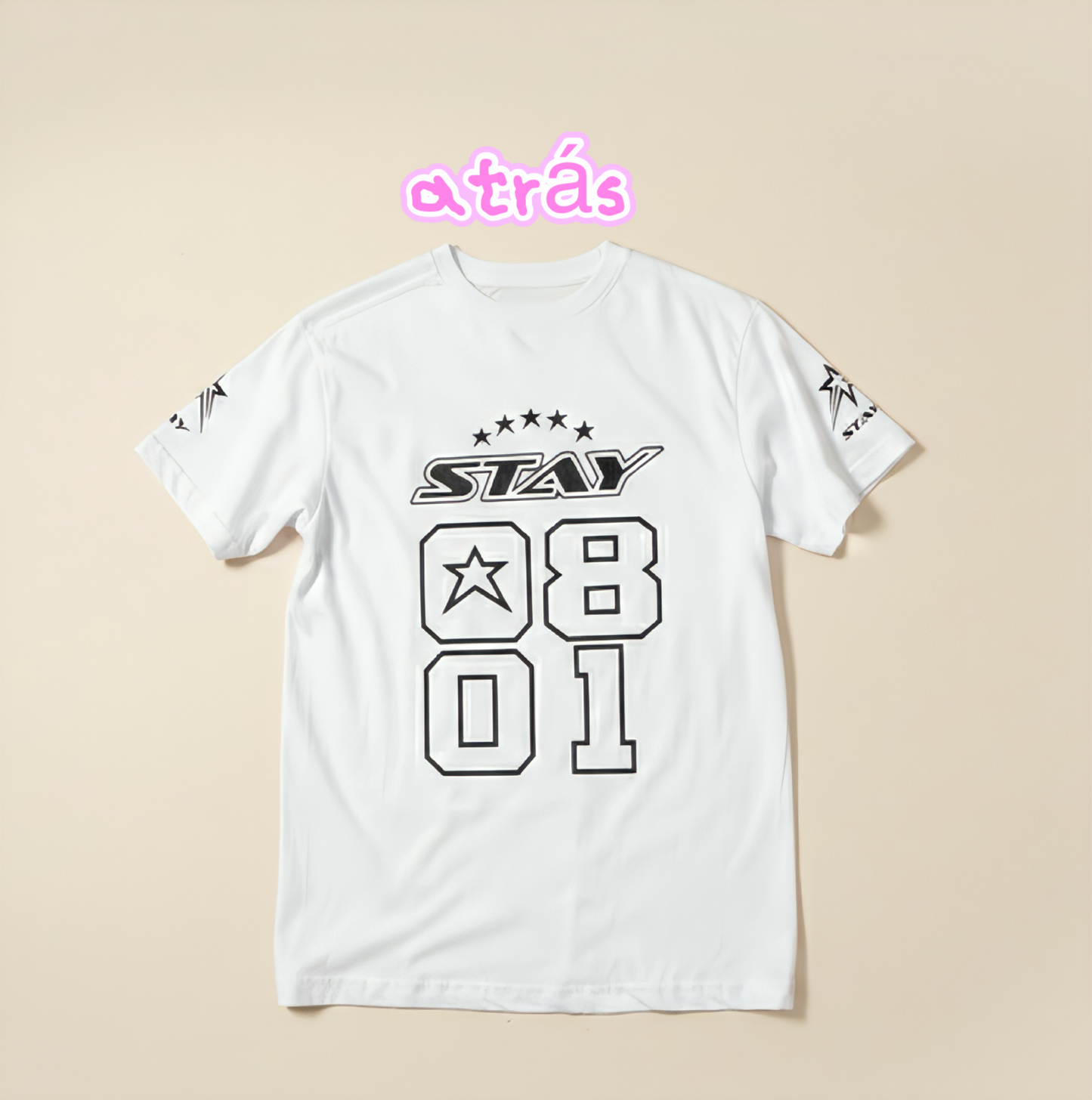 CAMISETA STRAY KIDS BLANCA