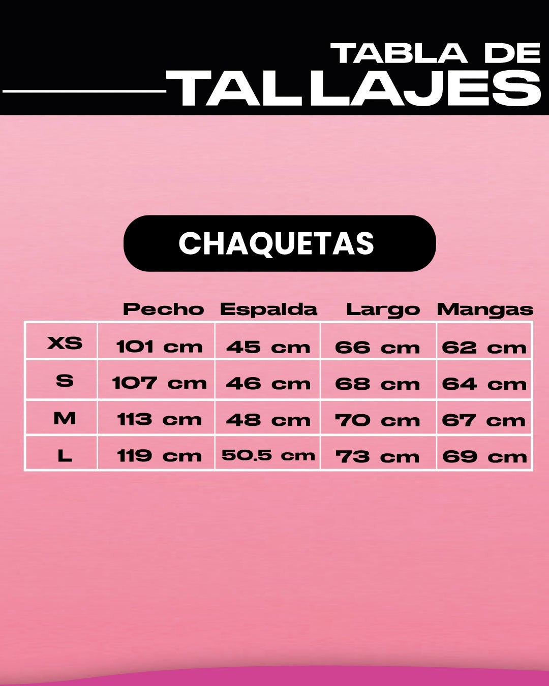 CHAQUETA TEAM BLACK JINX